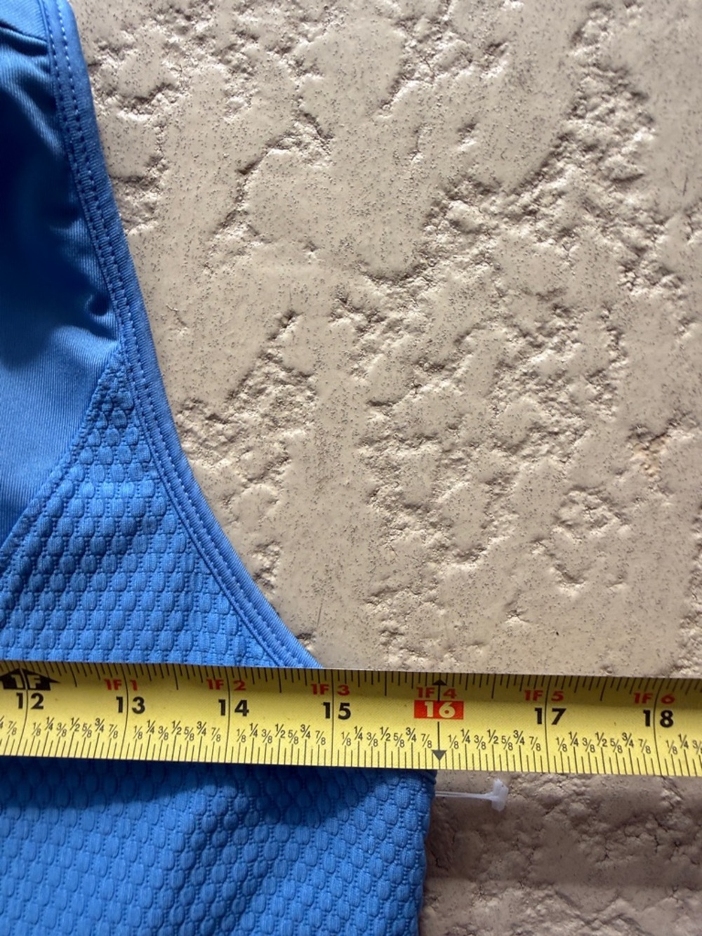 Lucky in Love Light Blue Textured Tennis Pickleball Racerback Tank - Picture 5 of 8